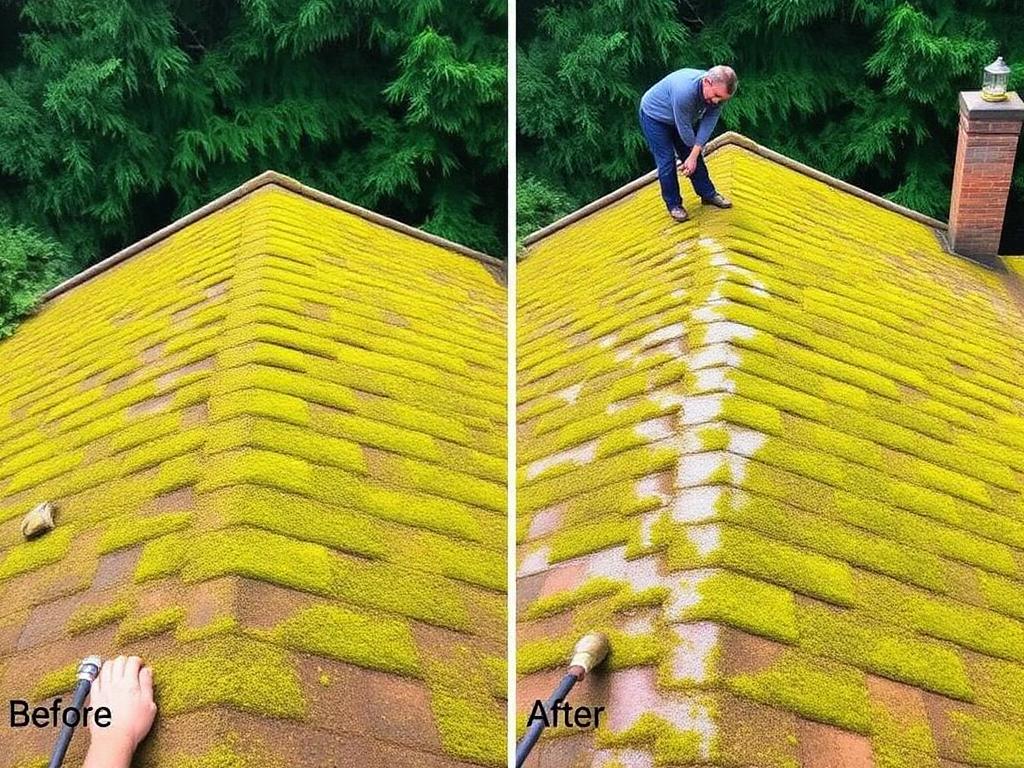 Moss Removal & Roof Cleaning
